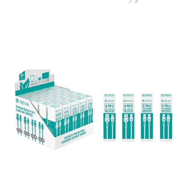 Pack d'Implantation Câble de Charge Eco-Friendly (25pcs) - Kintone Series by DEVIA - image 4