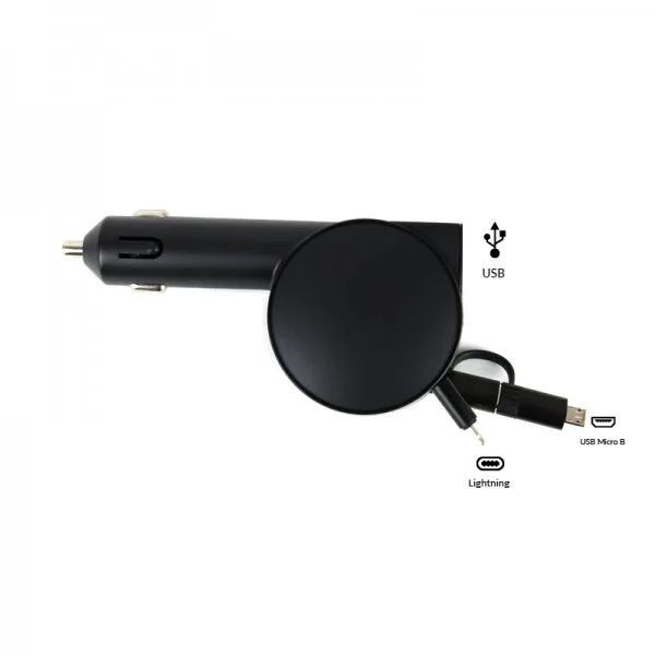 Chargeur Voiture + Câble Ultra Rapide 3 En 1 - image 2