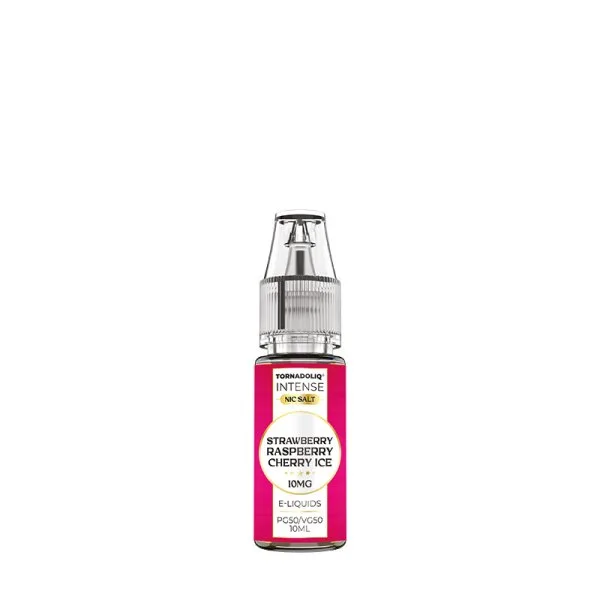 Strawberry Raspberry Cherry Ice Nic Salts 10ml - Intense by Tornadoliq - image 8