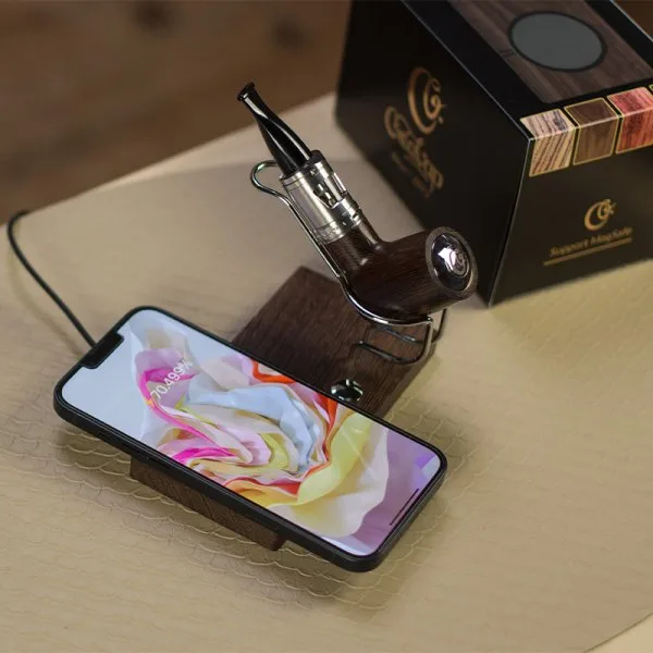 Station de charge sans fil MagSafe Noyer - Créavap - image 4