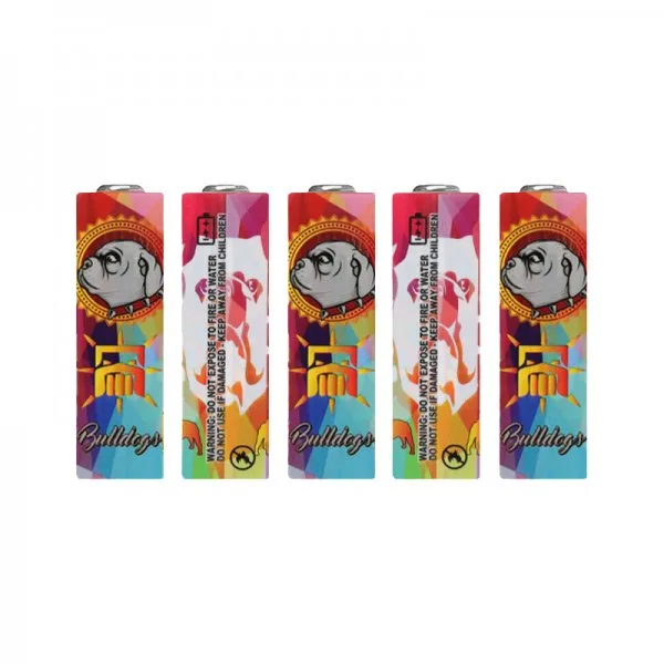 Wraps pour accus 18650 (5pcs) Bulldogs - image 4