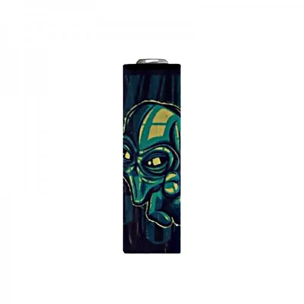 Wraps pour accus 18650 (5pcs) Alien - image 2