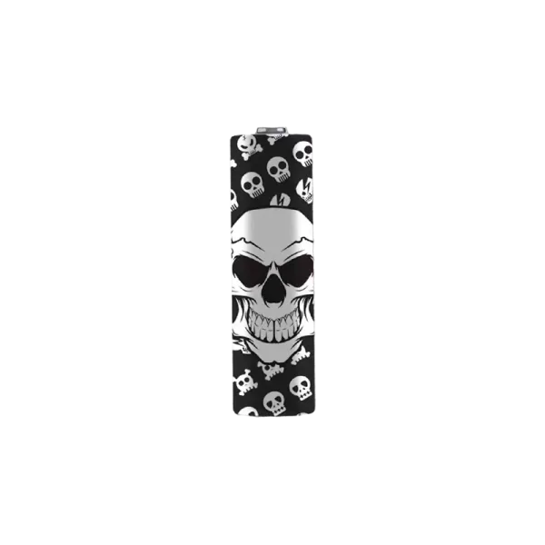 Wraps pour accu 18650 (5pcs) Crazy Skull - image 2