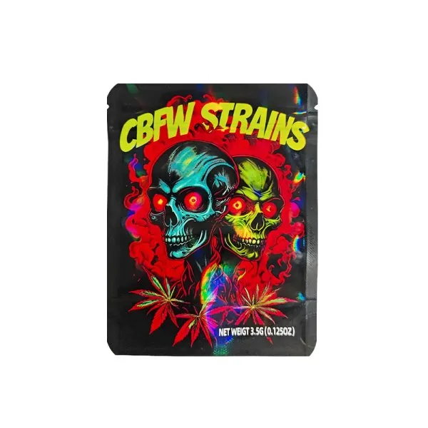Pochette à Fermeture Pression Zombie & Skull (50pcs) 12.5x9.5cm - image 6