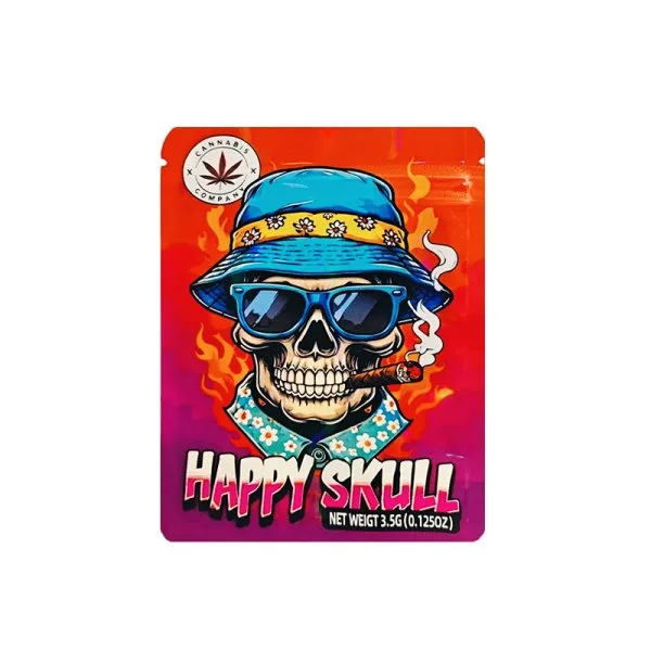 Pochette à Fermeture Pression Zombie & Skull (50pcs) 12.5x9.5cm - image 9