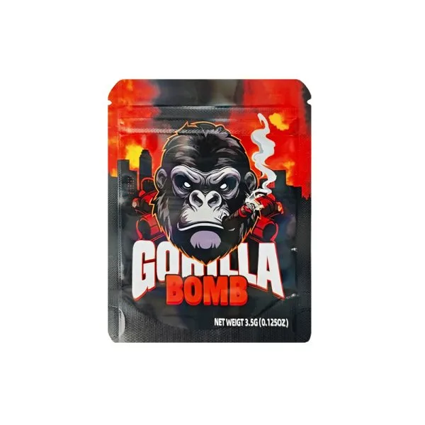 Pochette à Fermeture Pression Gorilla & Monkey (50pcs) 12.5x9.5cm - image 7