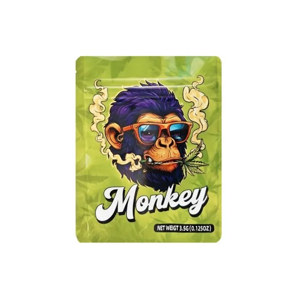 Pochette à Fermeture Pression Gorilla & Monkey (50pcs) 12.5x9.5cm - image 9