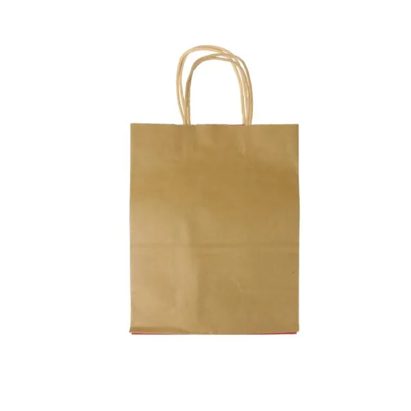 Sac Kraft Poignées Torsadés 21x11x27  (50pcs) M - image 4