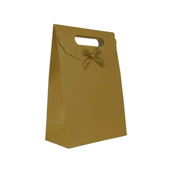 Sac Cadeau avec Poignée Nœud 14.5x6x21cm (10pcs) - image 4