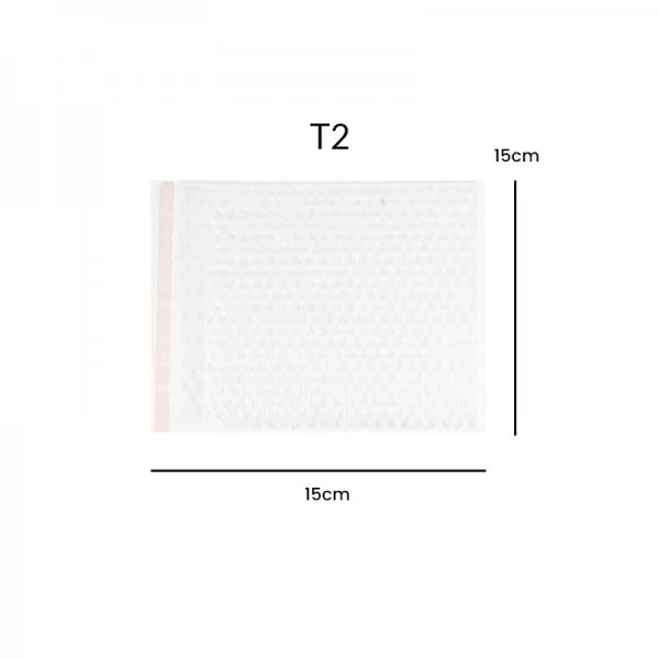 Petit Sachet Carré Bulles Ø10 mm Fermeture Adhésive 15*15cm (10 pcs) - T2 - image 2