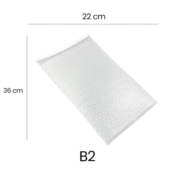 B2 Sachet bulles à fermeture adhésive 100% recyclé 220x360mm (par 10) - image 2