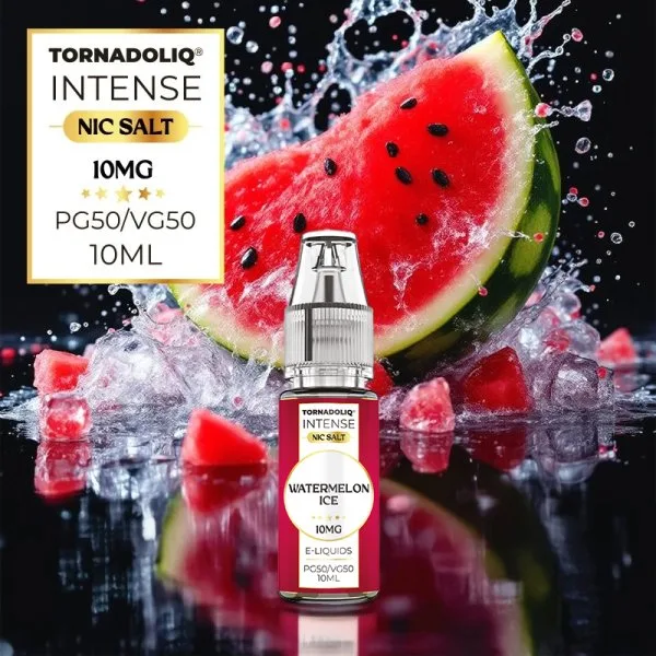 Watermelon Ice Nic Salts 10ml - Intense by Tornadoliq - image 3