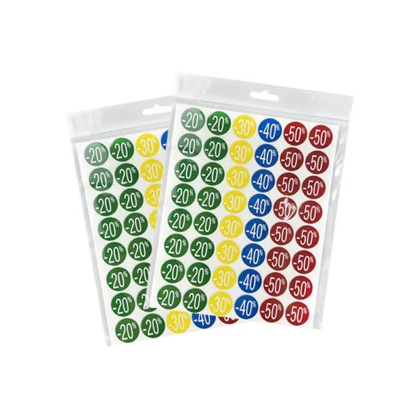 Stickers Promotionnels Couleurs (5pcs) - image 4