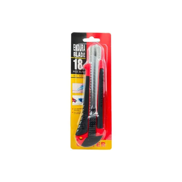 Cutter avec corps plastique lame rétractable 18mm - image 4
