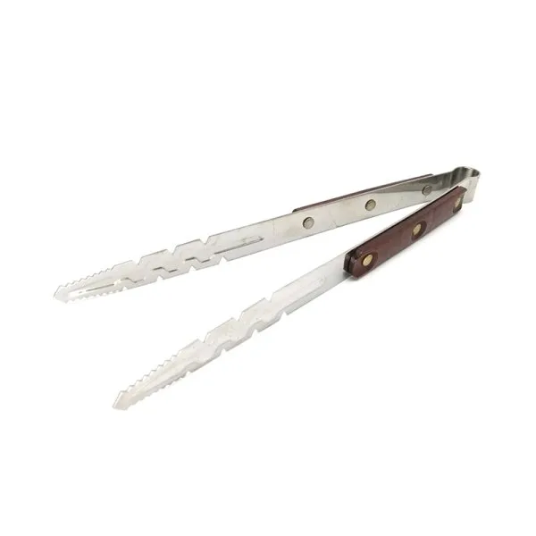 Pince à charbon Manche en Bois (32.5cm) - image 2