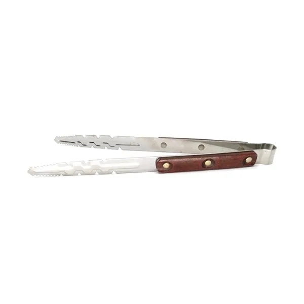Pince à charbon Manche en Bois (32.5cm) - image 3