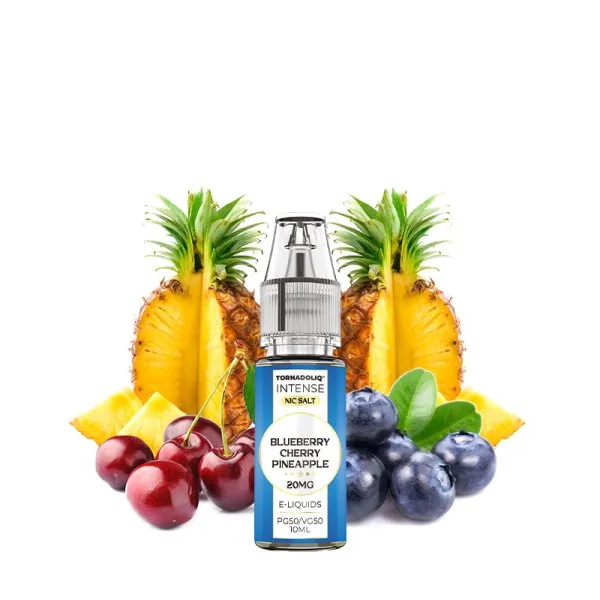 Blueberry Cherry Pineapple Nic Salts 10ml - Intense by Tornadoliq - image 5