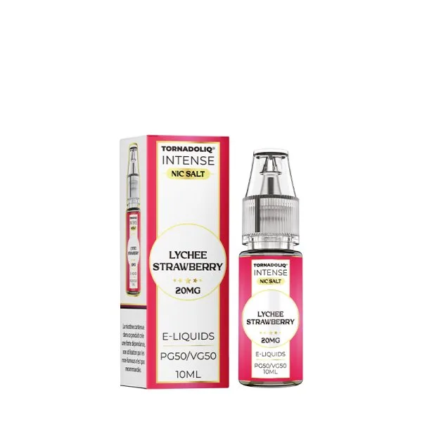 Lychee Strawberry Nic Salts 10ml - Intense by Tornadoliq - image 3