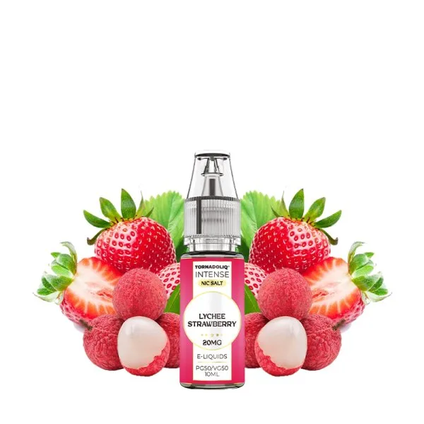 Lychee Strawberry Nic Salts 10ml - Intense by Tornadoliq - image 5