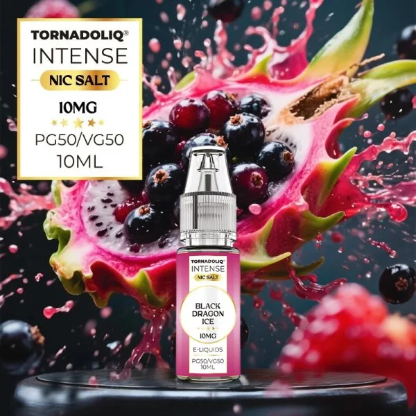 Black Dragon Ice Nic Salts 10ml - Intense by Tornadoliq - image 6