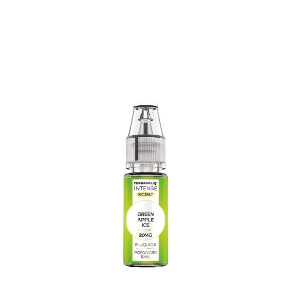 Green Apple Ice Nic Salts 10ml - Intense by Tornadoliq - image 4