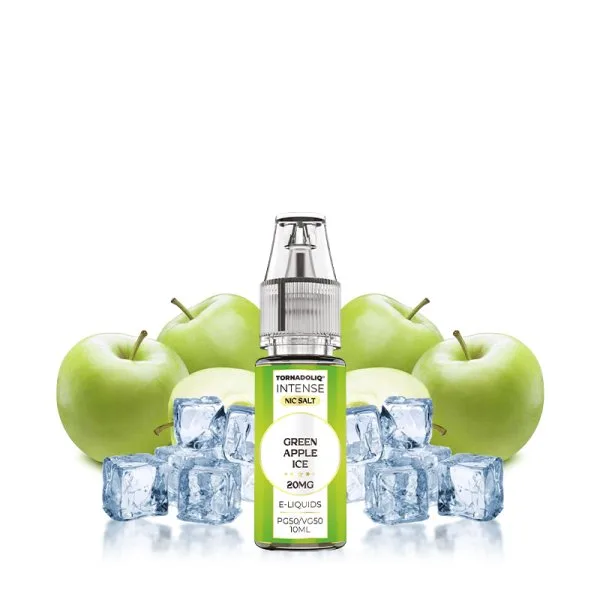 Green Apple Ice Nic Salts 10ml - Intense by Tornadoliq - image 5