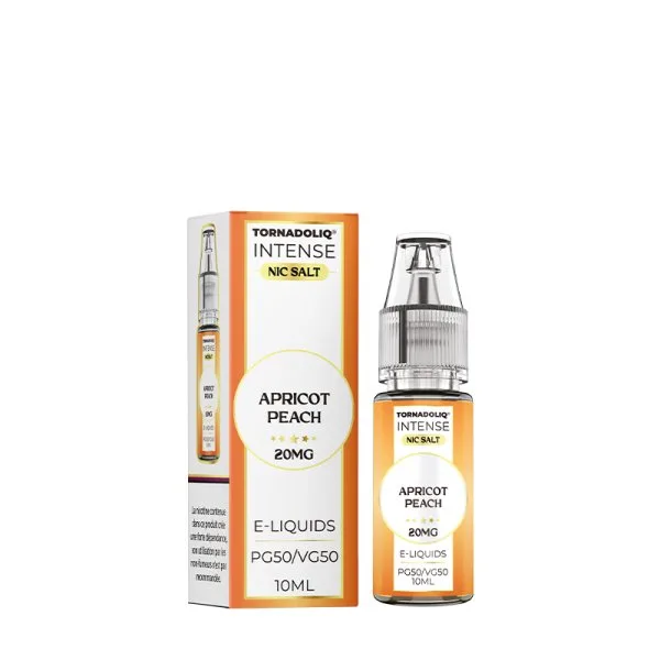 Apricot Peach Nic Salts 10ml - Intense by Tornadoliq - image 4
