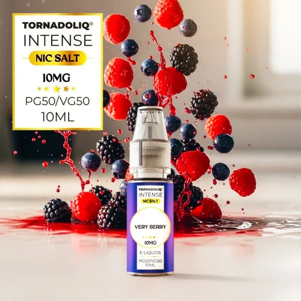 Very Berry Nic Salts 10ml - Intense by Tornadoliq - image 3