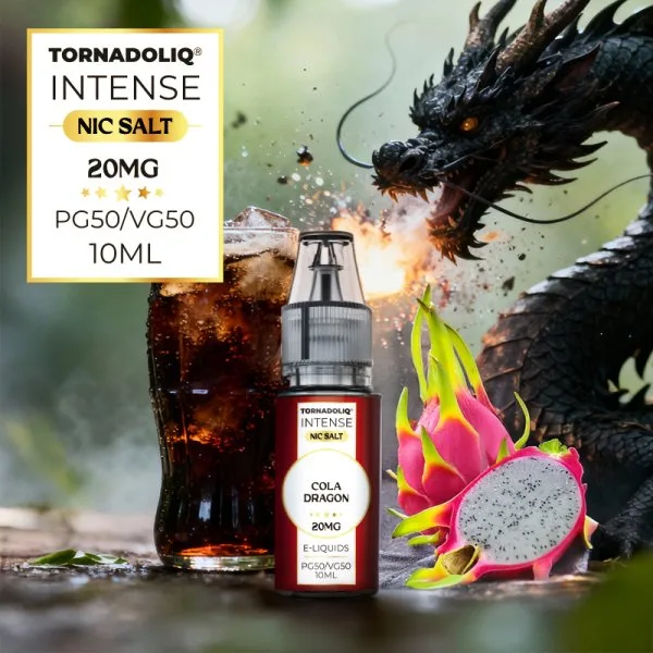 Cola Dragon Nic Salts 10ml - Intense by Tornadoliq - image 2