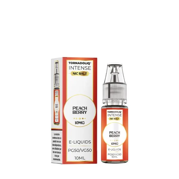 Peach Berry Nic Salts 10ml - Intense by Tornadoliq - image 7