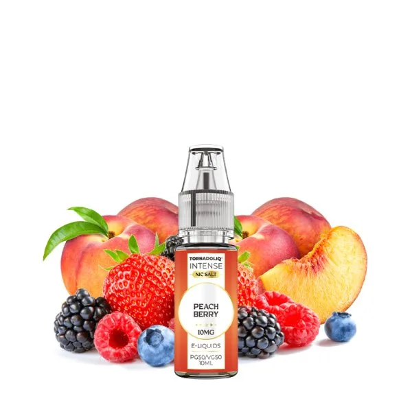 Peach Berry Nic Salts 10ml - Intense by Tornadoliq - image 9