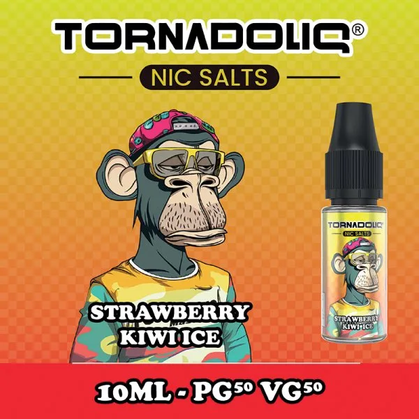 Strawberry Kiwi Ice 10ml - Tornadoliq - image 2