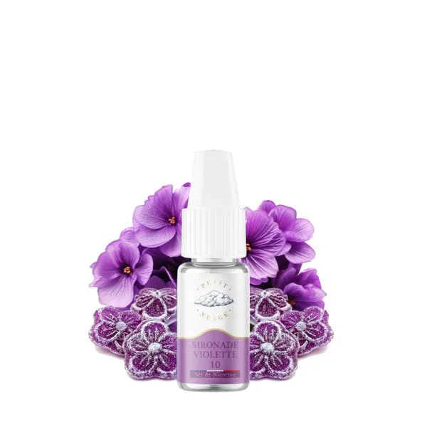 Sironade Violette Nic Salts 10ml - Petit Nuage - image 2
