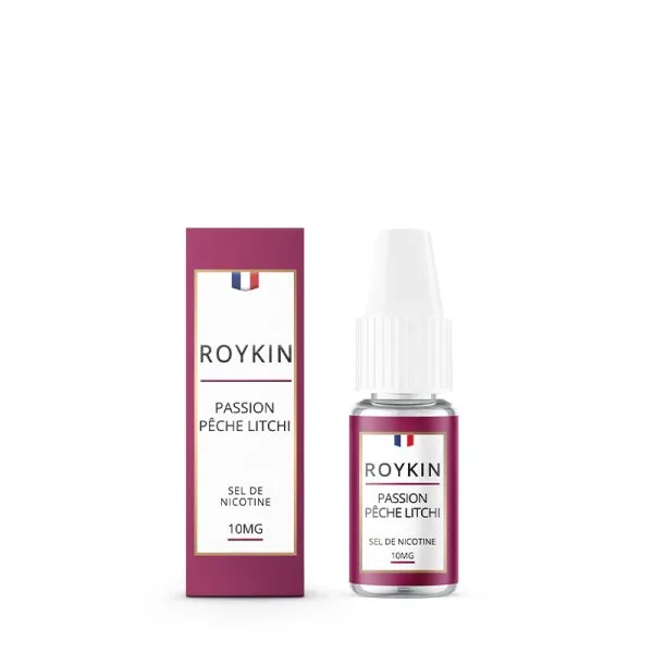Passion Pêche Litchi Nic Salts 10ml - Roykin - image 4