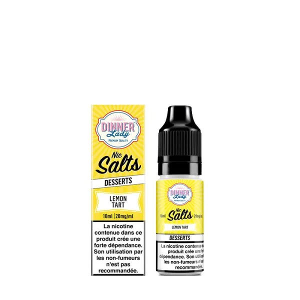 Sel de Nicotine Lemon Tart 10ml - Dinner Lady - image 4
