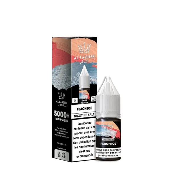 Peach Ice Nic Salt 20mg 10ml - Al Fakher - image 4