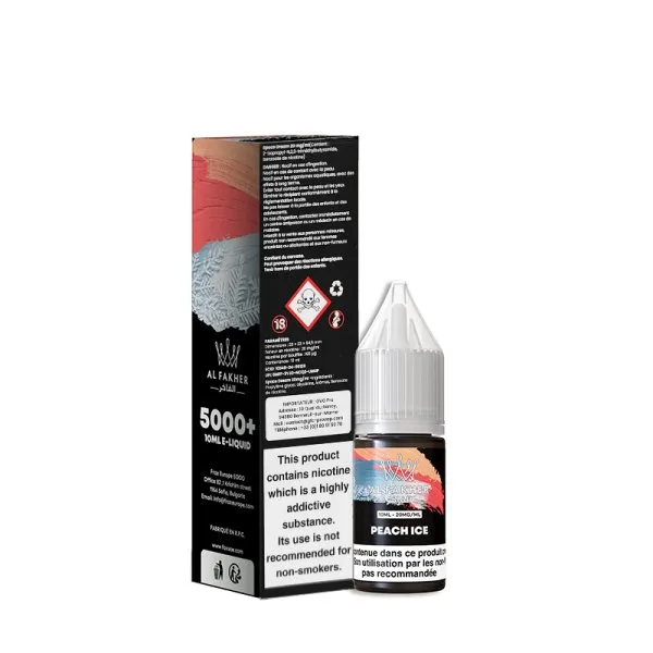 Peach Ice Nic Salt 20mg 10ml - Al Fakher - image 5