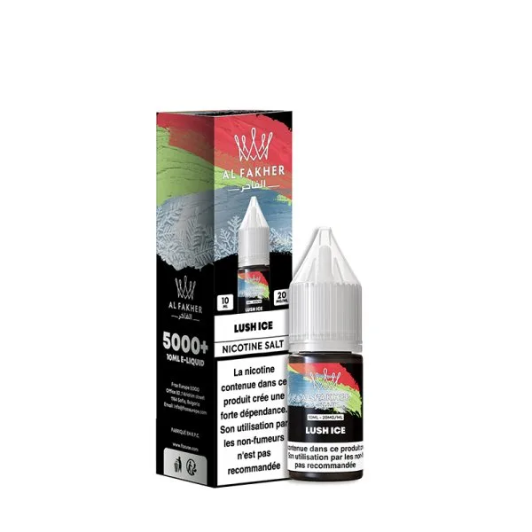 Lush Ice Nic Salt 20mg 10ml - Al Fakher - image 4
