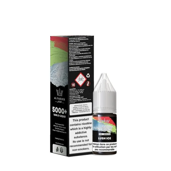 Lush Ice Nic Salt 20mg 10ml - Al Fakher - image 5