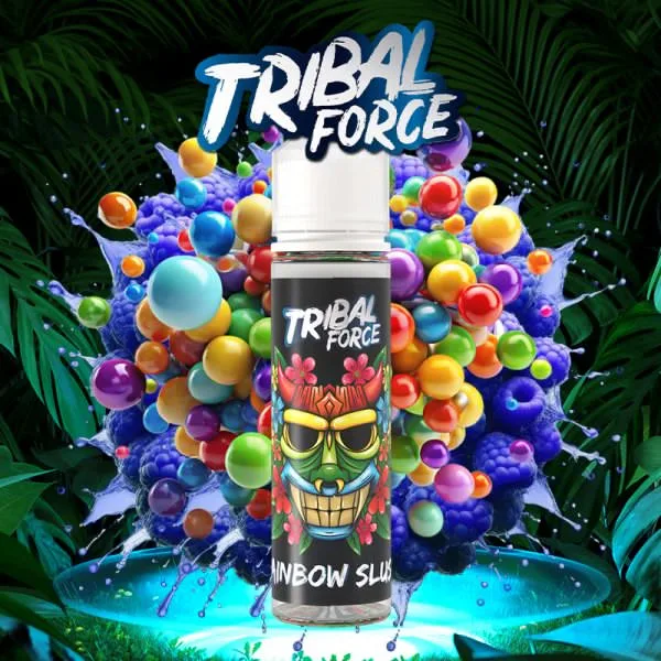 Rainbow Slush 0mg 50ml - Tribal Force - image 3