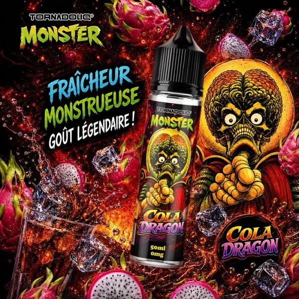 Cola Dragon 0mg 50ml - Monster by Tornadoliq - image 3
