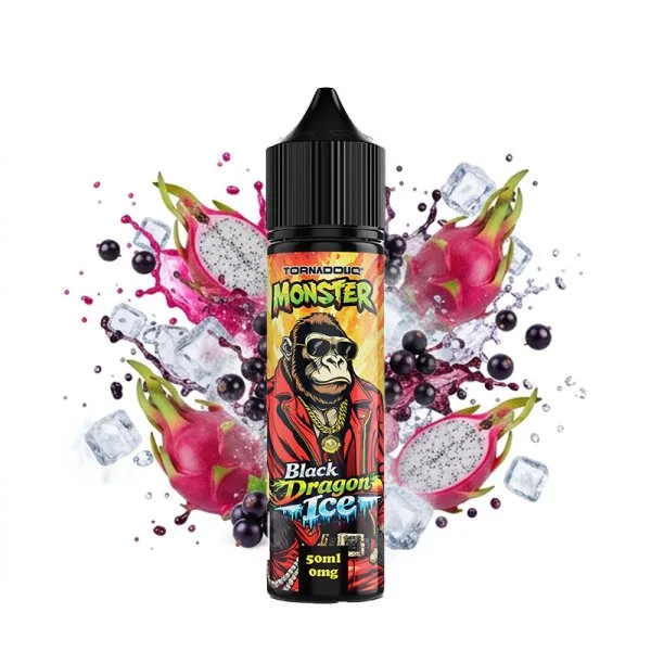 Black Dragon Ice (Blackcurrant Dragon Fruit Ice) 0mg 50ml - Monster by Tornadoliq - image 2