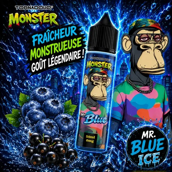 Mr Blue (Blueberry Blackcurrant) 0mg 50ml - Monster by Tornadoliq - image 2