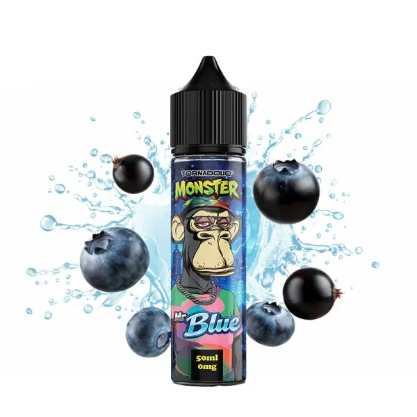 Mr Blue (Blueberry Blackcurrant) 0mg 50ml - Monster by Tornadoliq - image 4