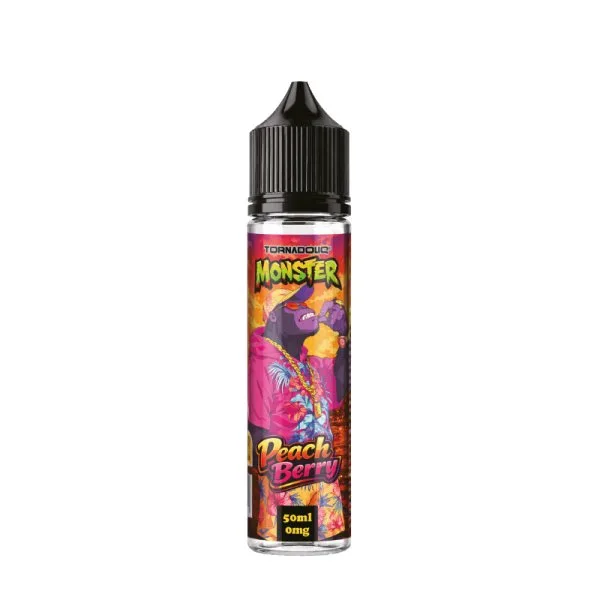 Peach Berry 0mg 50ml - Monster by Tornadoliq - image 4