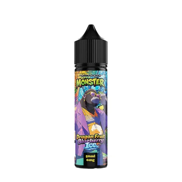 Dragon Fruit Blueberry Ice 0mg 50ml - Monster by Tornadoliq - image 4
