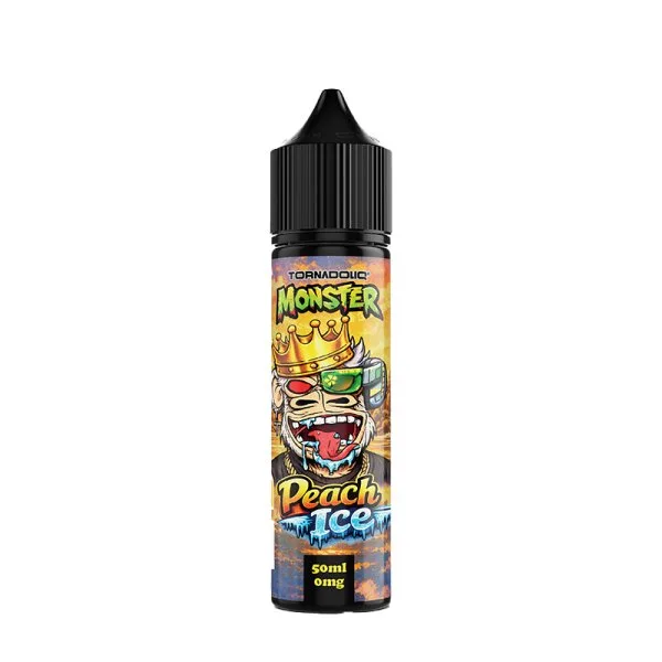 Peach Ice 0mg 50ml - Monster by Tornadoliq - image 4