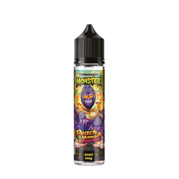 Peach Mango Pineapple 0mg 50ml - Monster by Tornadoliq - image 4