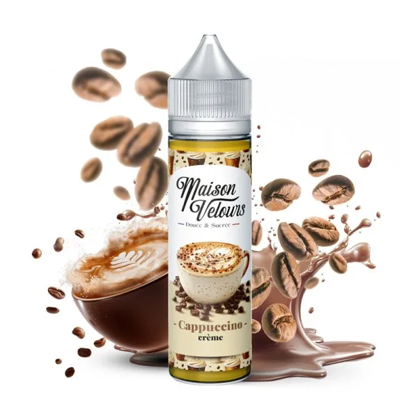 Cappuccino Crème 0mg 50ml - Maison Velours - image 2