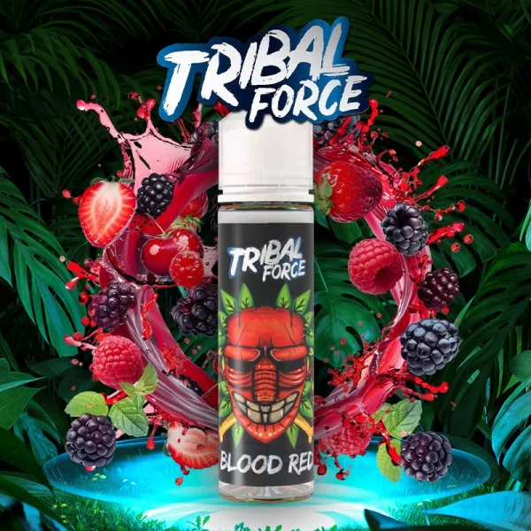 Blood Red 0mg 50ml - Tribal Force - image 3
